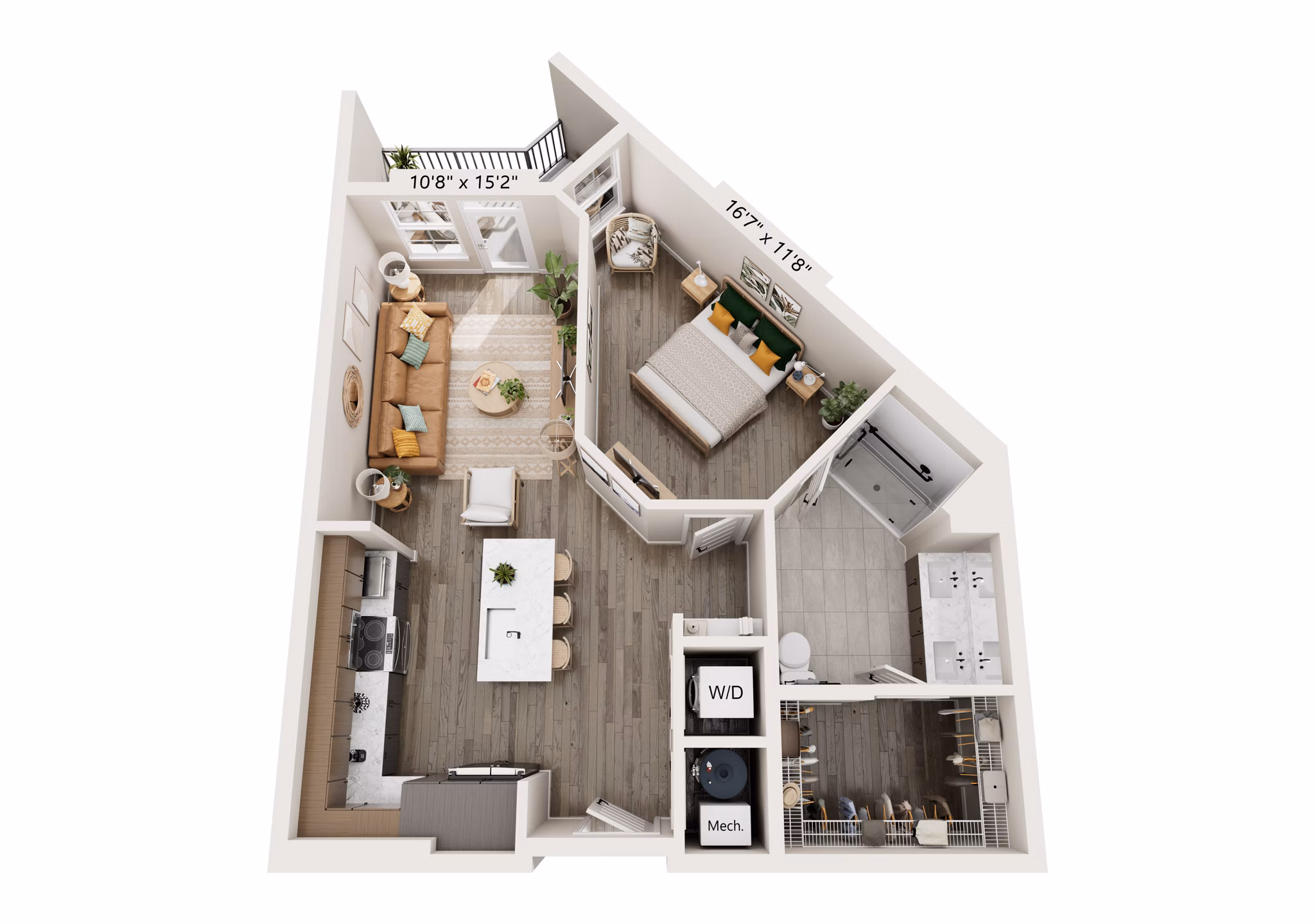 A4-HC-floor plan at Alta Lofts on the Levee Apartments